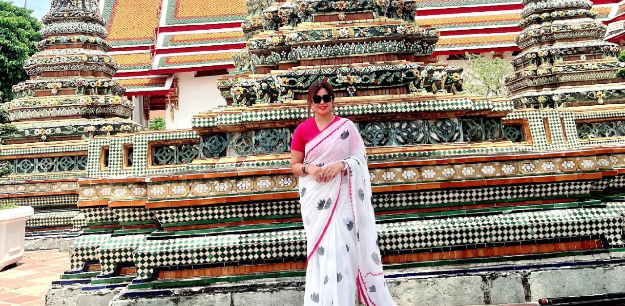 Jagisha Upadhyay Saree Styling Tutorial – Indian Instagram Content Creator